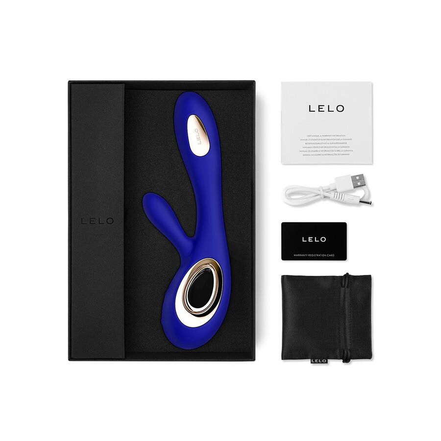 LELO - SORAYA WAVE VIBRADOR RABBIT MIDNIGHT AZUL - Imagen 4