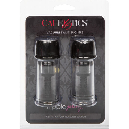 CALEXOTICS - VACCUM TWIST SUCCIONADORES PEZONES NEGRO - Imagen 3