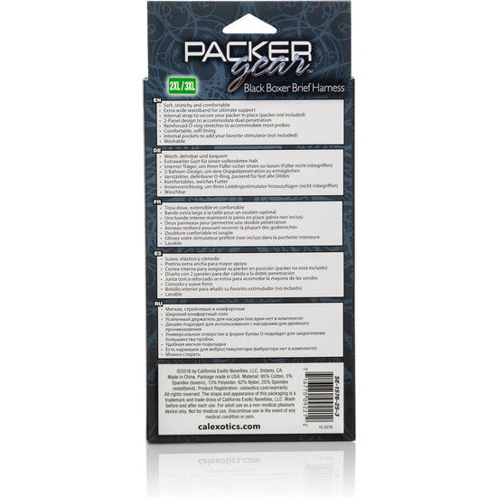 CALEXOTICS - BOXER BRIEF HARNESS BOXER CON ABERTURA - Imagen 3