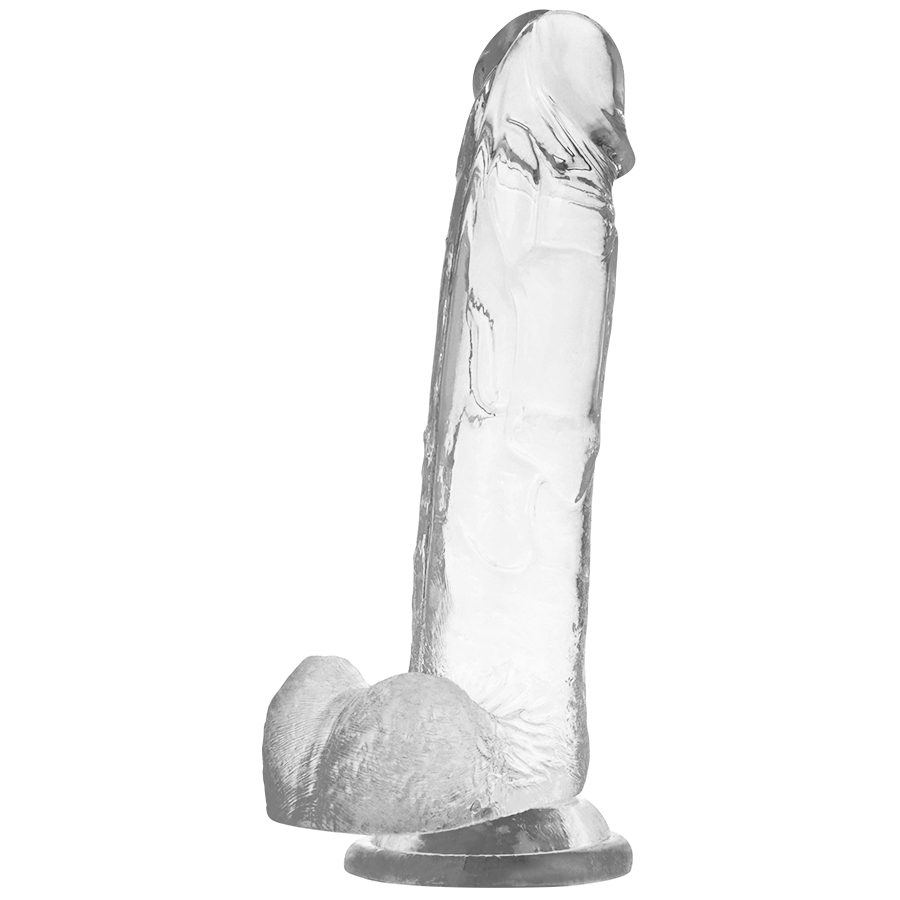 X RAY - CLEAR DILDO REALISTA TRANSPARENTE 22 CM -O- 4.6 CM - Imagen 3