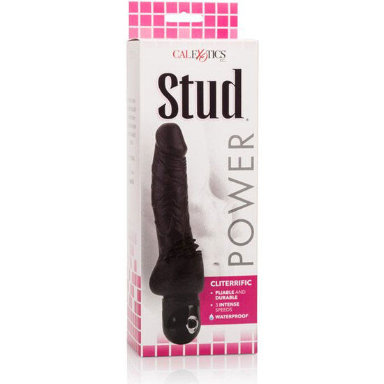 CALEXOTICS - POWER STUD CLITERRIFIC VIBRADOR NEGRO - Imagen 3