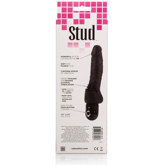 CALEXOTICS - POWER STUD CLITERRIFIC VIBRADOR NEGRO - Imagen 4