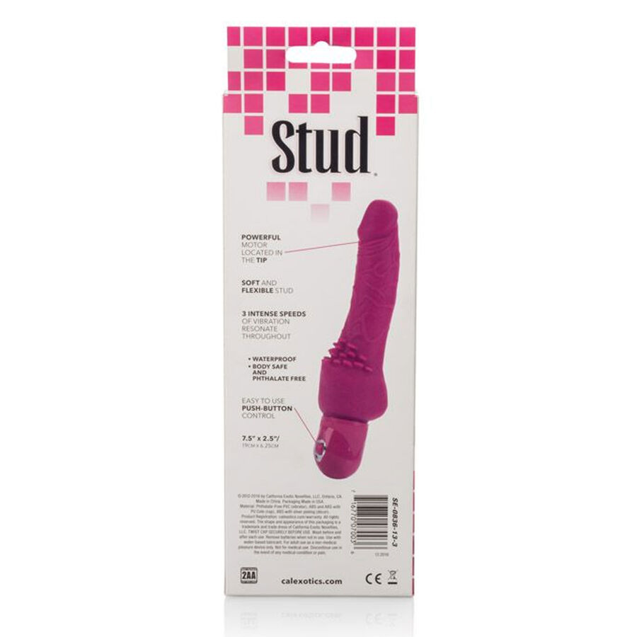 CALEXOTICS - POWER STUD CLITERRIFIC VIBRADOR ROSA - Imagen 3