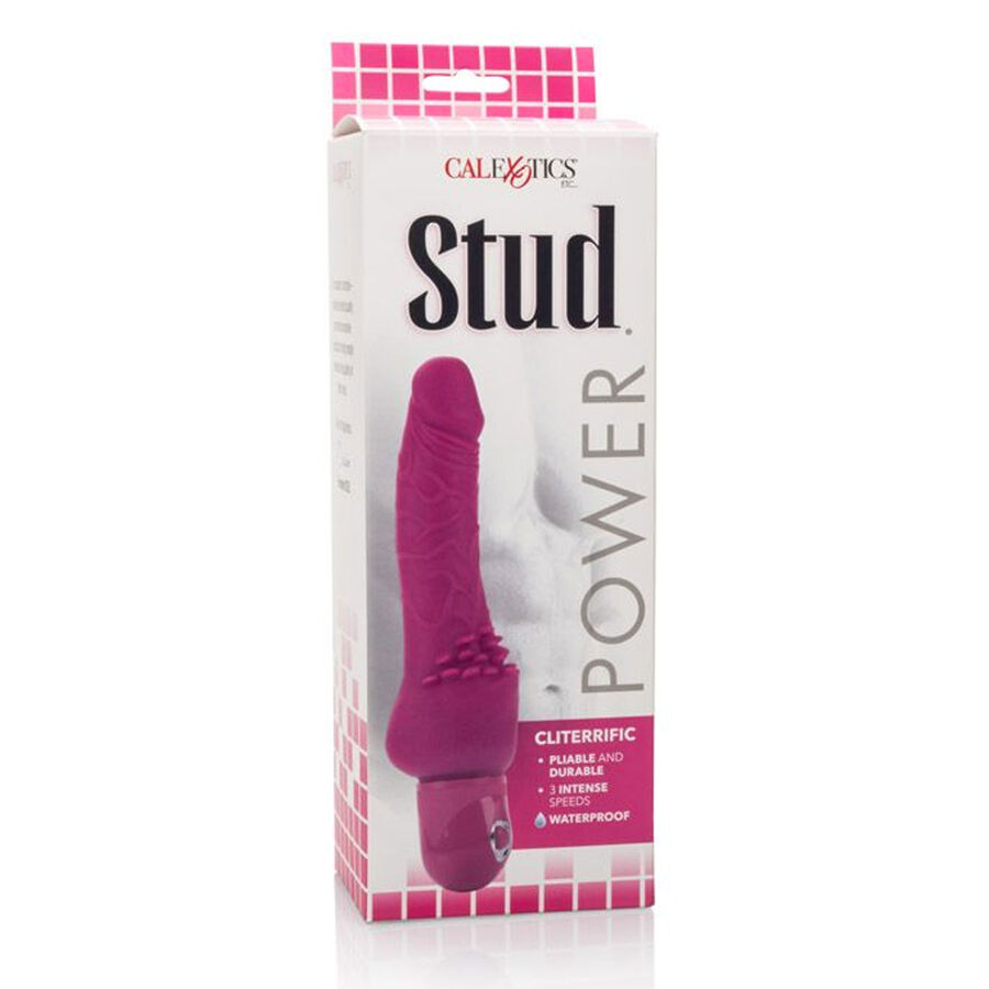 CALEXOTICS - POWER STUD CLITERRIFIC VIBRADOR ROSA - Imagen 4