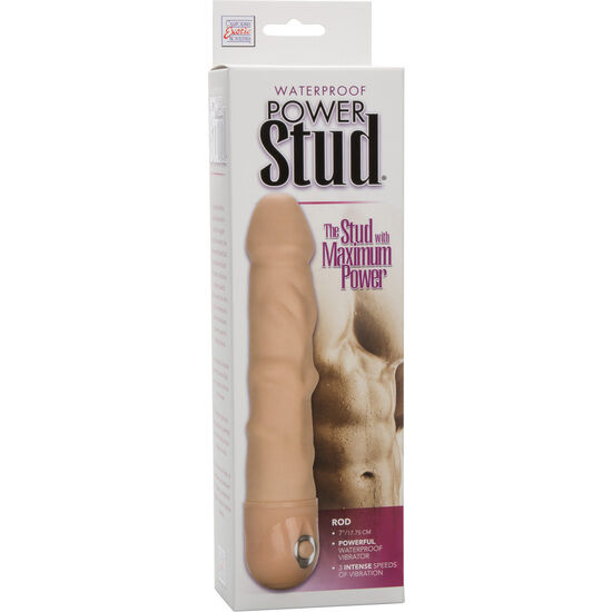 CALEXOTICS - POWER STUD ROD VIBRADOR NATURAL - Imagen 3