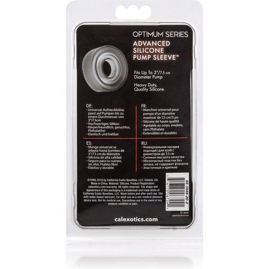 CALEXOTICS - RECAMBIO FUNDA PARA DESARROLLADOR SILICONA GRIS - Imagen 4