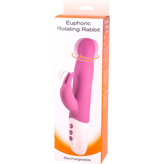 SEVEN CREATIONS - EUPHORIC VIBRADOR CONEJITO CON ROTACIÓN LILA - Imagen 3