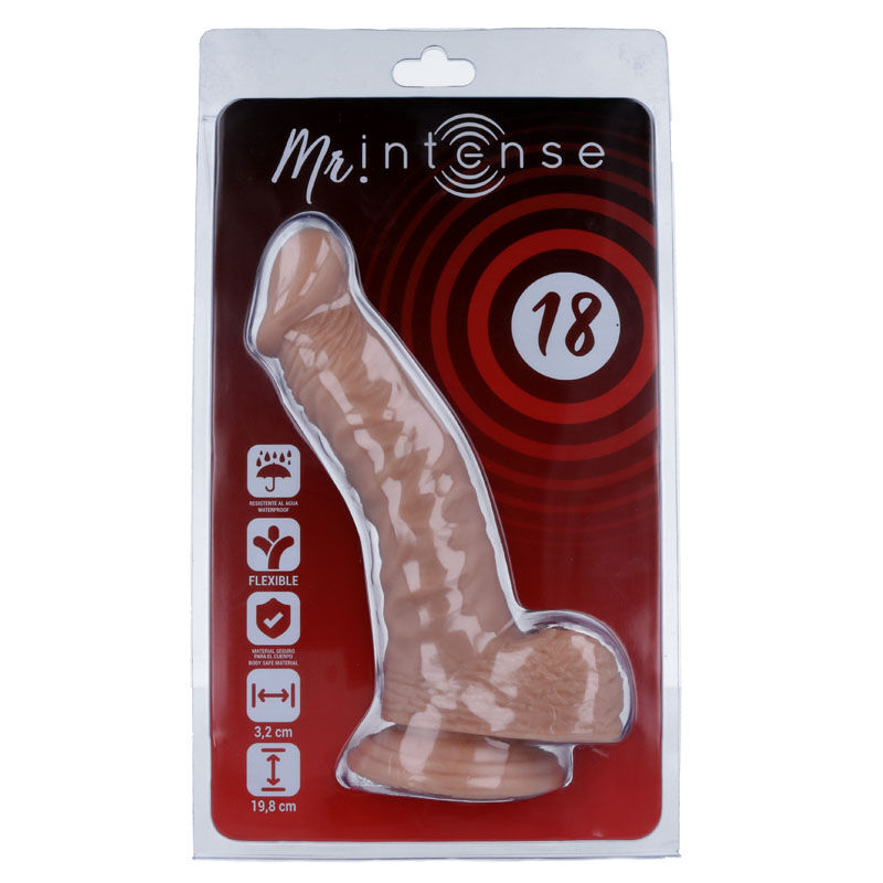 MR INTENSE - 18 PENE REALISTICO 19.8 CM -O- 3.2 CM - Imagen 7