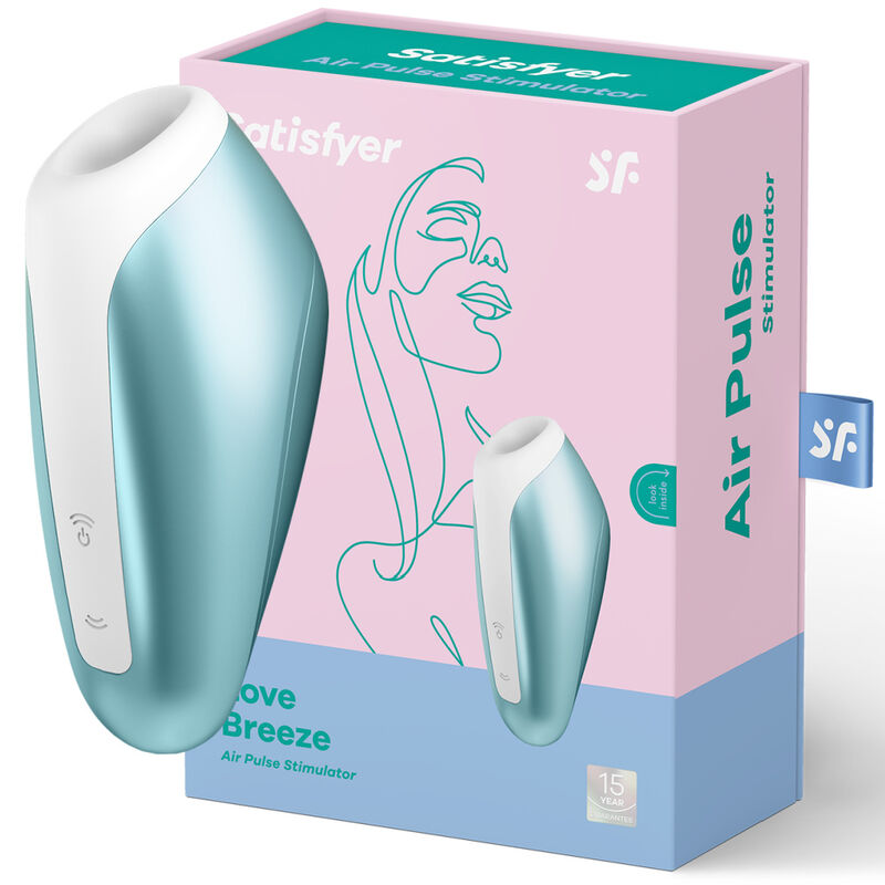 SATISFYER - LOVE BREEZE SUCCIONADOR ICE BLUE - Imagen 3
