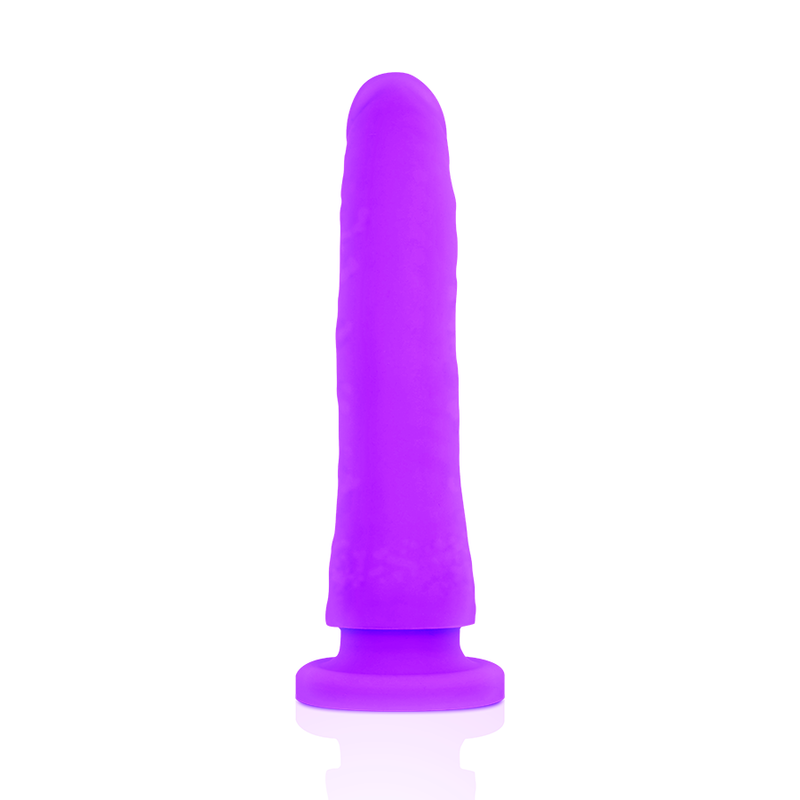 DELTA CLUB - TOYS DILDO LILA SILICONA MEDICA 17 CM -O- 3 CM - Imagen 4