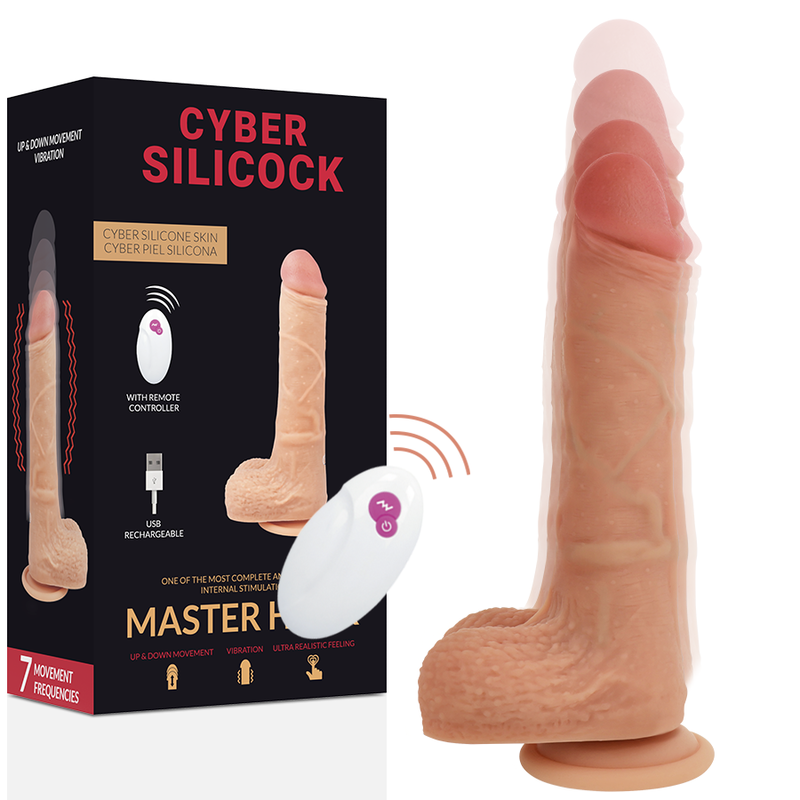 CYBER SILICOCK - REALISTICO CONTROL REMOTO MASTER HUCK 20.9 CM -O- 4 CM - Imagen 3