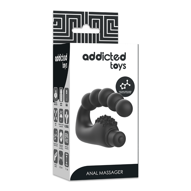 ADDICTED TOYS - MASAJEADOR ANAL PROSTATICO CON VIBRACIÓN - Imagen 6