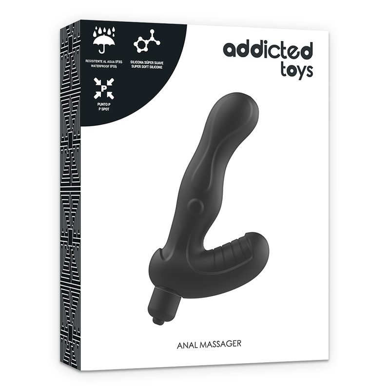 ADDICTED TOYS - ESTIMULADOR ANAL PROSTATA SILICONA P-SPOT VIBE - Imagen 7