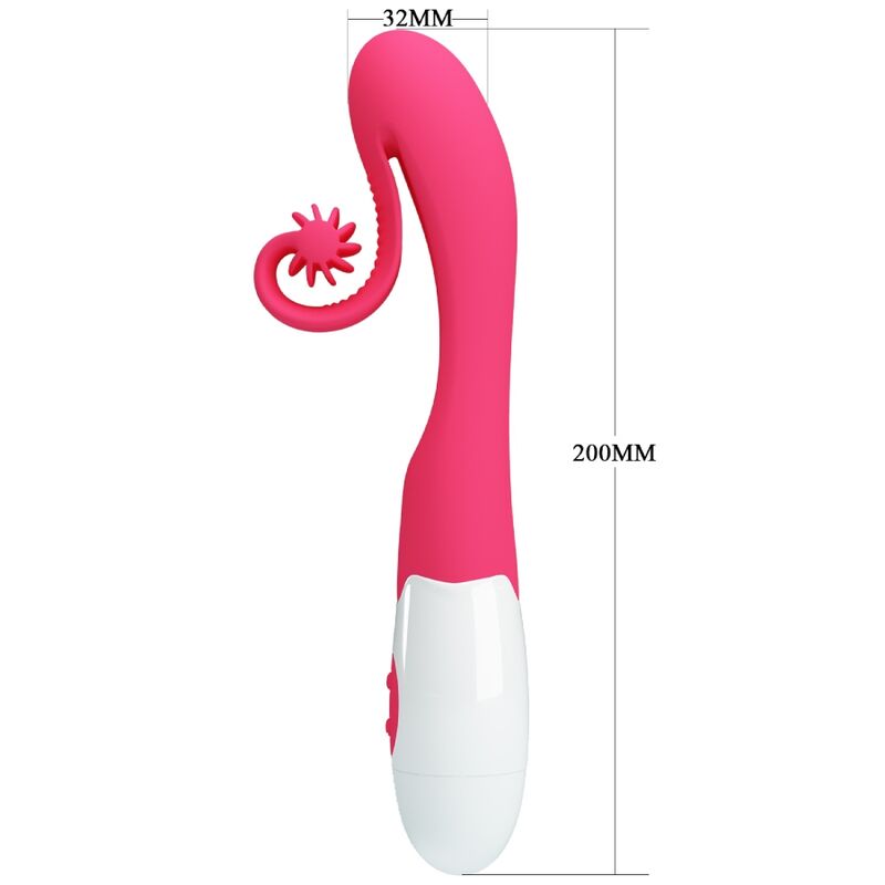 ROMANCE - VIBRADOR Y ESTIMULADOR 30 VELOCIDADES ROSA - Imagen 7