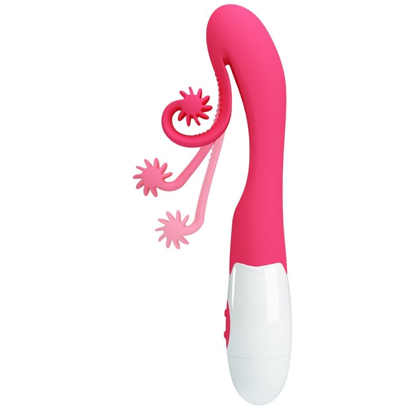 ROMANCE - VIBRADOR Y ESTIMULADOR 30 VELOCIDADES ROSA - Imagen 5