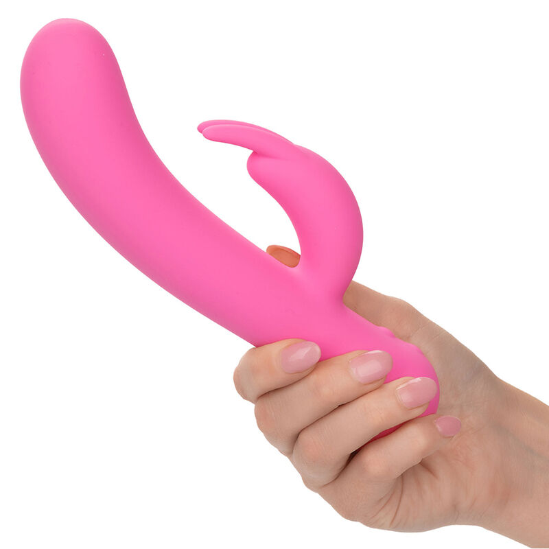 CALEXOTICS - FIRST TIME VIBRADOR RABBIT RECARGABLE ROSA - Imagen 7