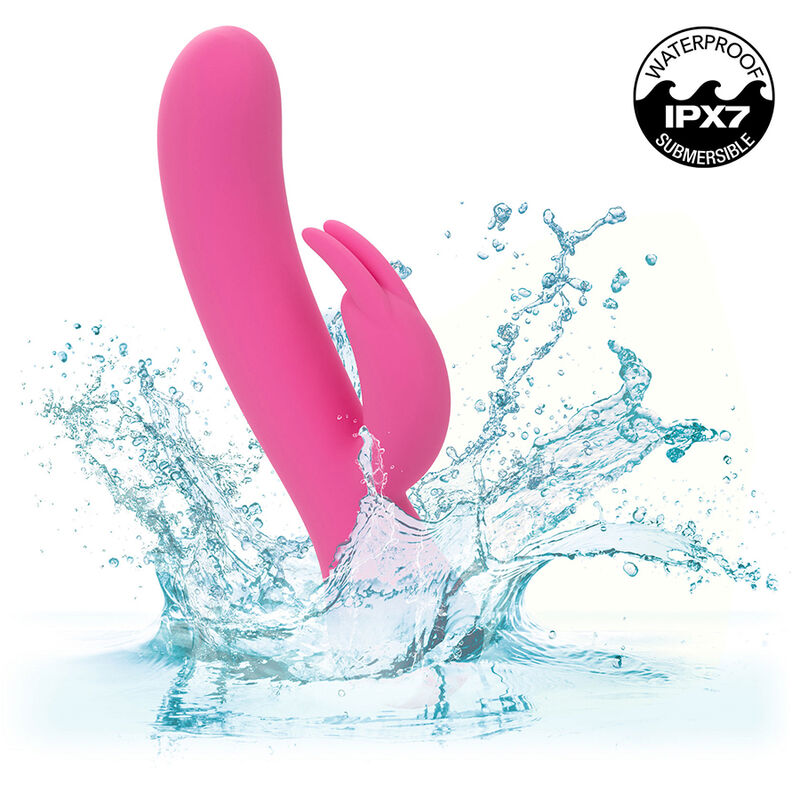 CALEXOTICS - FIRST TIME VIBRADOR RABBIT RECARGABLE ROSA - Imagen 10