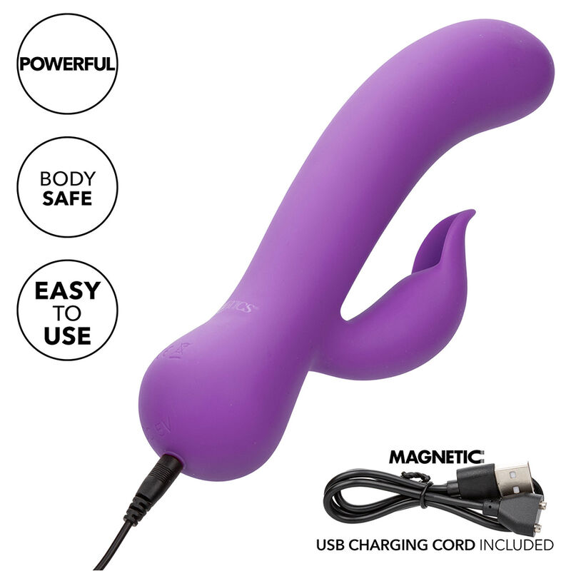 CALEXOTICS - FIRST TIME VIBRADOR COMPLACIENTE RECARGABLE MORADO - Imagen 9
