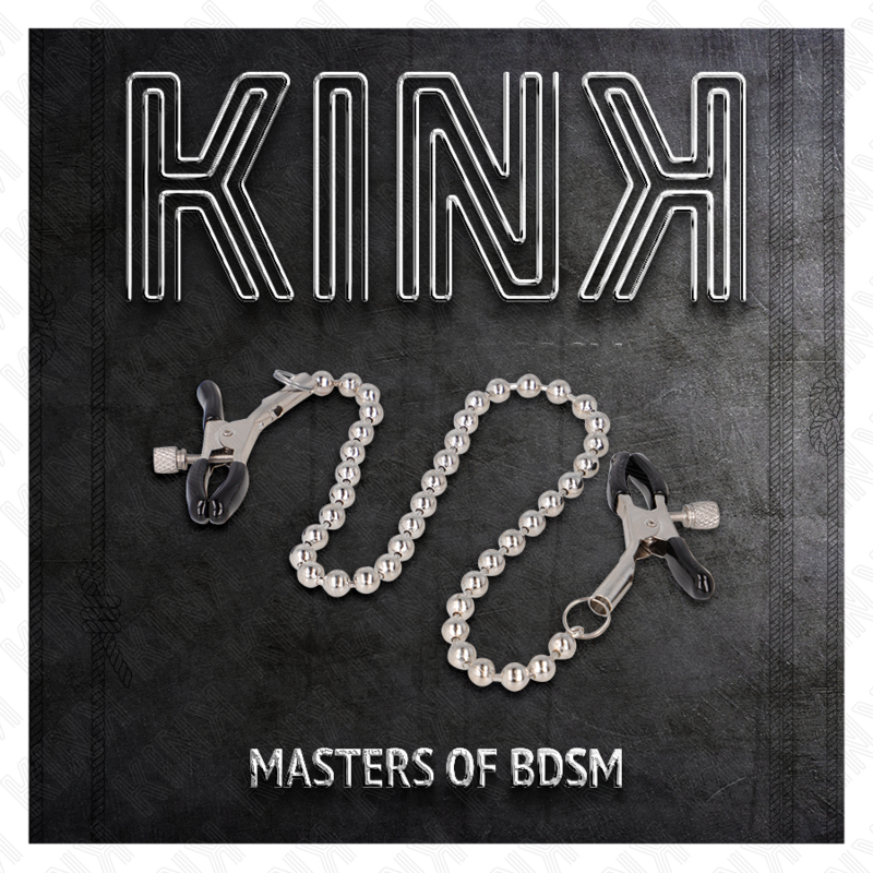 KINK - PINZAS PARA PEZONES CON CADENA DE BOLAS 30 CM - Imagen 6