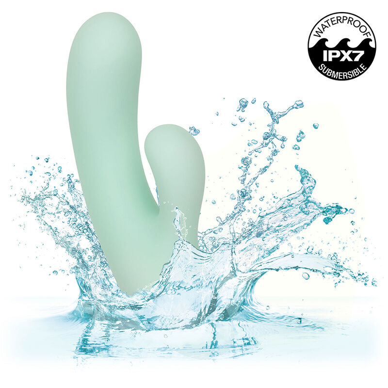 CALEXOTICS - PACIFICA FIJI VIBRADOR Y ESTIMULADOR PUNTO G 10 VIBRACIONES AQUA - Imagen 9