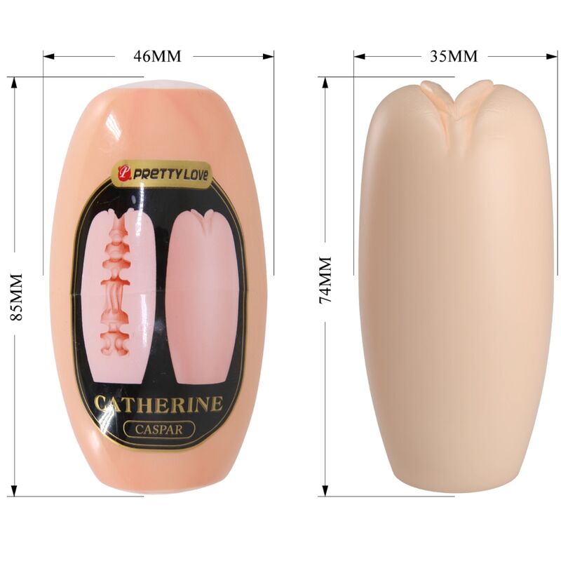 PRETTY LOVE - CATHERINE MASTURBADOR MASCULINO NATURAL - Imagen 5