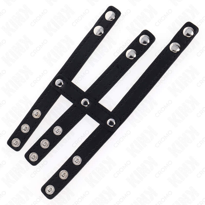 KINK - ANILLO PENE POLIPIEL TRIPLE CON CIERRE A PRESIÓN - Imagen 9