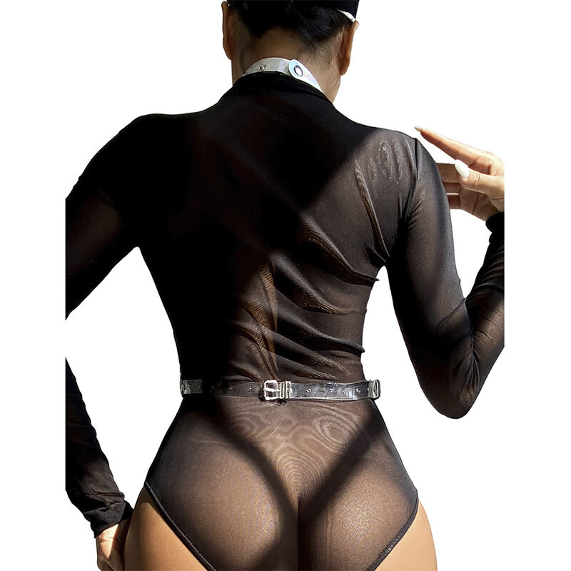 SUBBLIME - 953737 ARNÉS DE PECHO CON ANILLOS Y CADENAS PLATA TALLA ÚNICA - Imagen 4