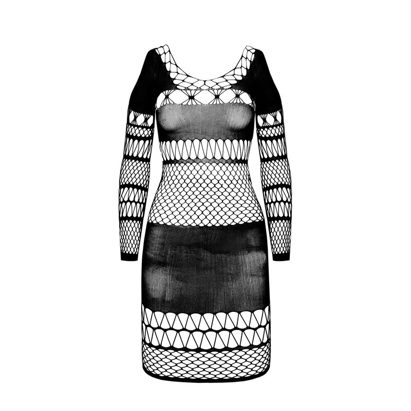 PASSION - BS 105 BODYSTOCKING ROJO TALLA ÚNICA - Imagen 4