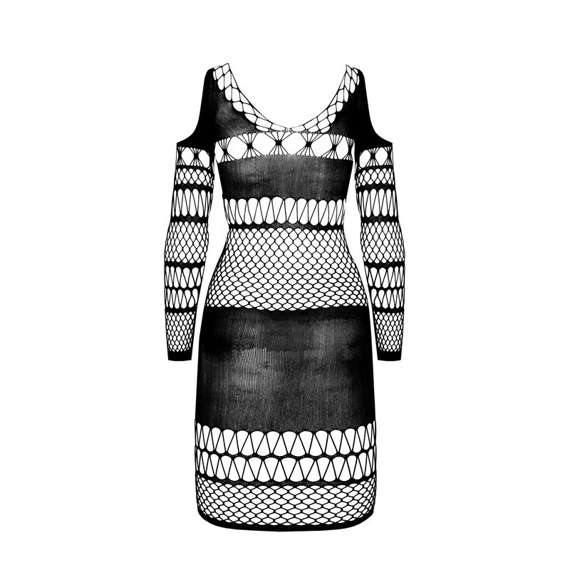 PASSION - BS 105 BODYSTOCKING ROJO TALLA ÚNICA - Imagen 5