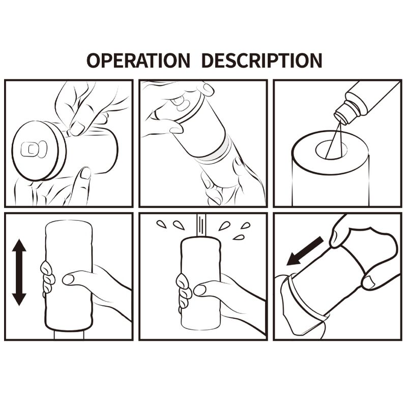 PRETTY LOVE - MASTURBADOR MASCULINO LATA MODELO 1 - Imagen 9