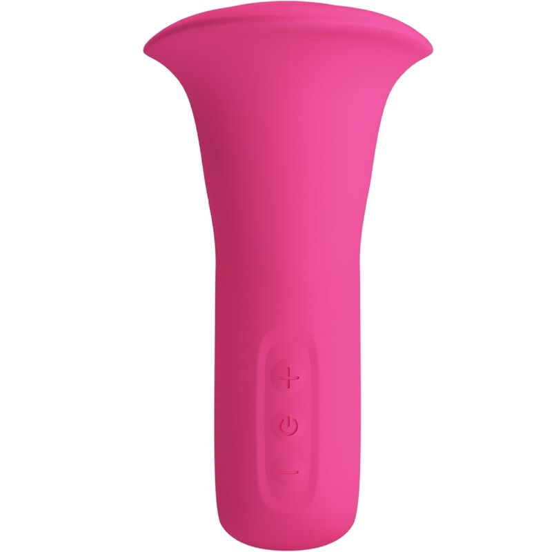 PRETTY LOVE - CLYDE VIBRADOR ORAL LENGUA VIBRADORA 12 VIBRACIONES ROSA - Imagen 3