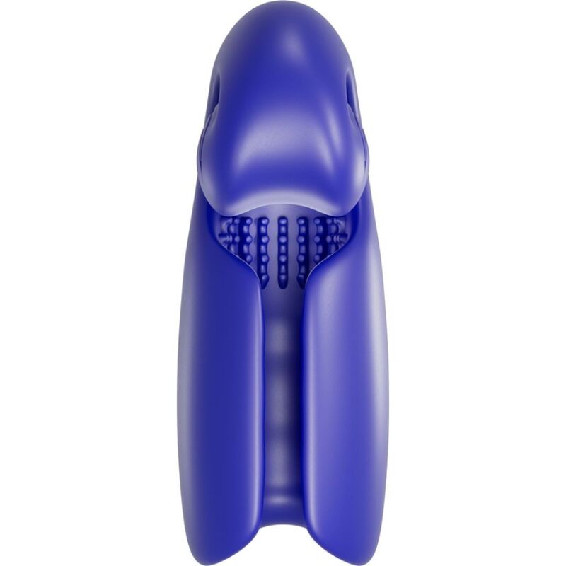 SNAIL VIBE - EVO FOR HIM MASTURBADOR MASCULINO SLIDE N'ROLL AZUL OSCURO - Imagen 4