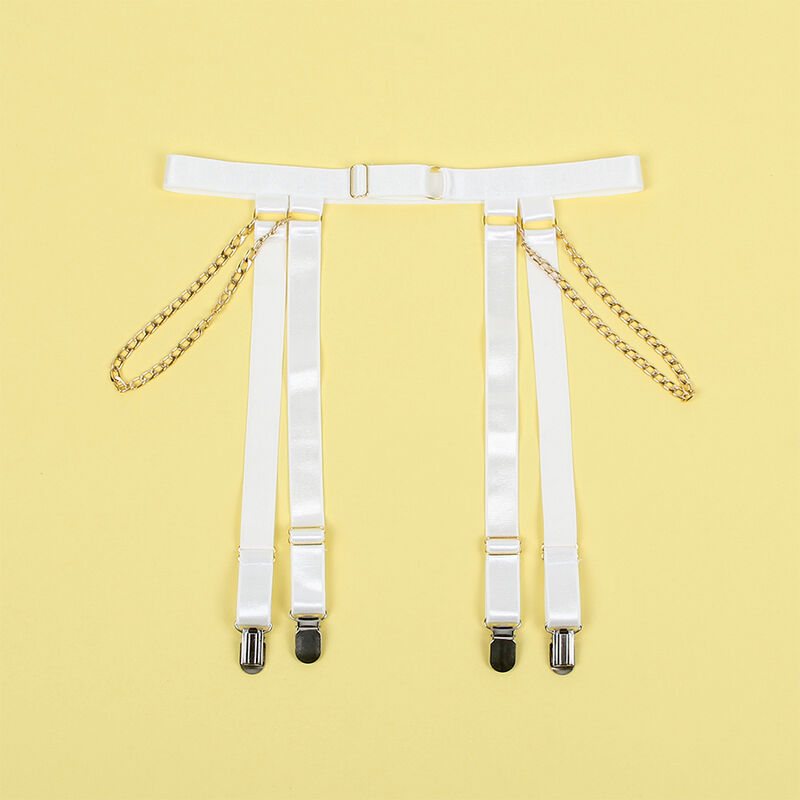 SUBBLIME - 954291 BODY CON CADENAS + LIGUEROS BLANCO L/XL - Imagen 10