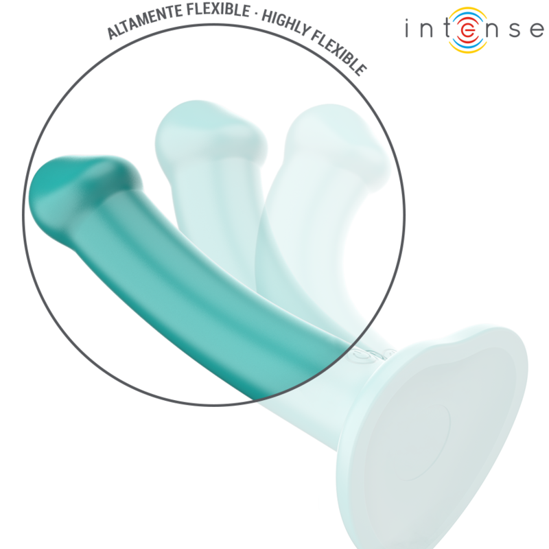 INTENSE - KATIE VIBRADOR CON VENTOSA 10 VIBRACIONES AZUL OSCURO CONTROL REMOTO - Imagen 4