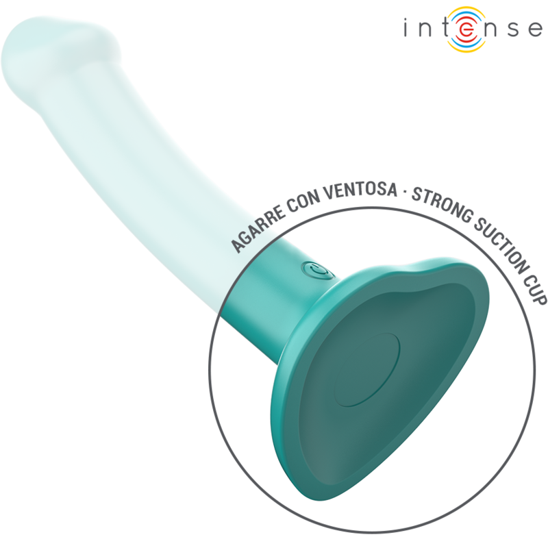 INTENSE - KATIE VIBRADOR CON VENTOSA 10 VIBRACIONES AZUL OSCURO CONTROL REMOTO - Imagen 5