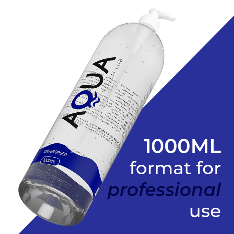 AQUA QUALITY - LUBRICANTE BASE DE AGUA 1000 ML - Imagen 9