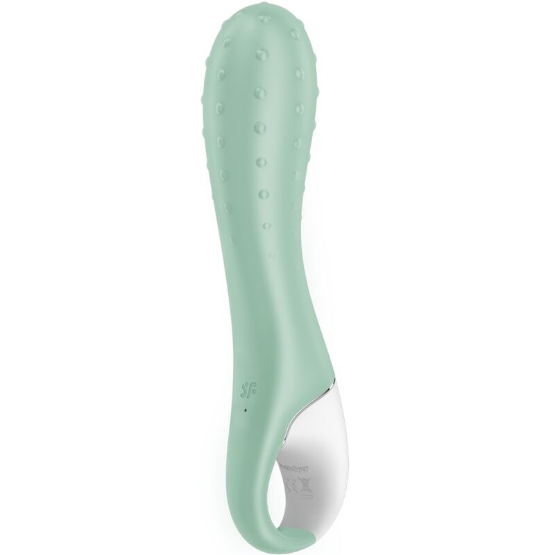SATISFYER - AIR PUMP VIBRADOR 3 INFLABLE PUNTO G MENTA - Imagen 3