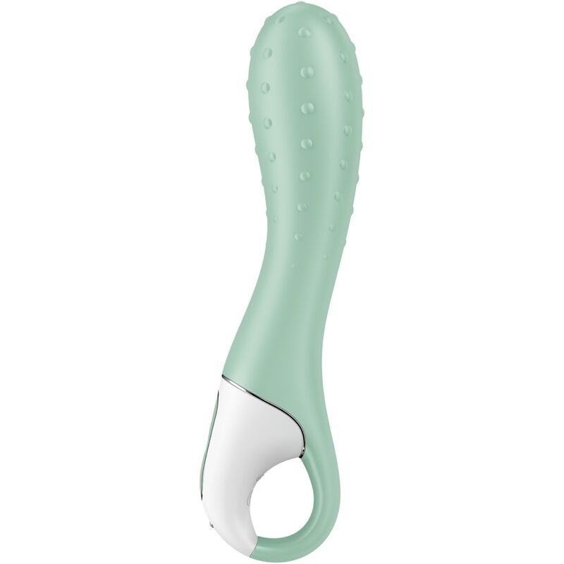 SATISFYER - AIR PUMP VIBRADOR 3 INFLABLE PUNTO G MENTA - Imagen 5