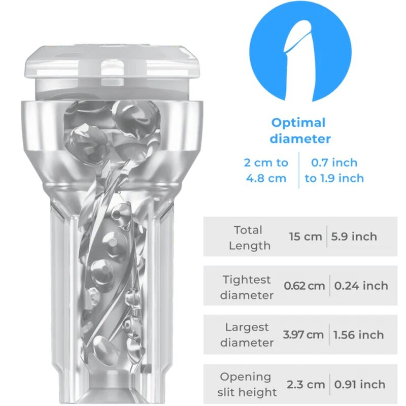 KIIROO - FEEL POCKET STROKER + POWER BLOW COMBO - Imagen 7