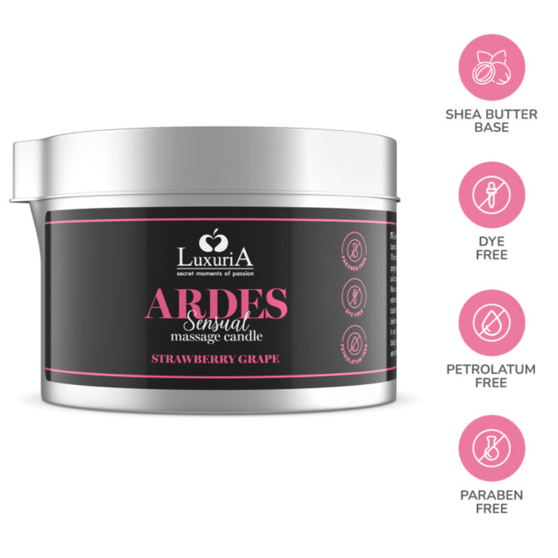 INTIMATELINE LUXURIA - VELA DE MASAJE UVA - Imagen 4