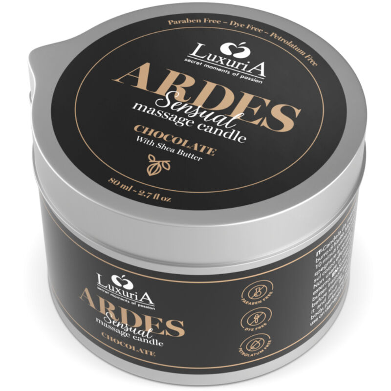 INTIMATELINE LUXURIA - VELA DE MASAJE CHOCOLATE - Imagen 5