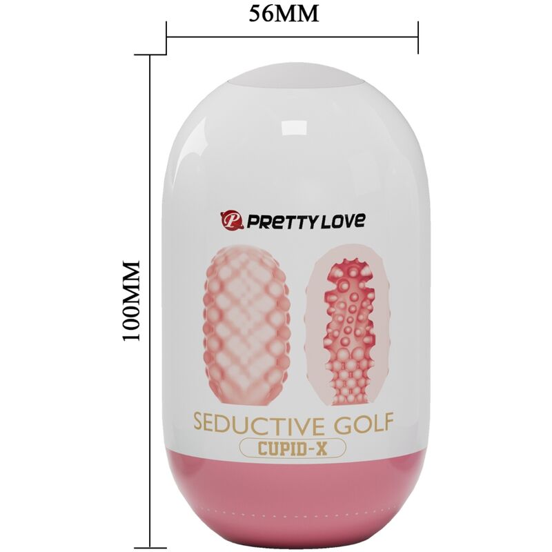 PRETTY LOVE - CUPID X MASTURBADOR MASCULINO ROSA - Imagen 4