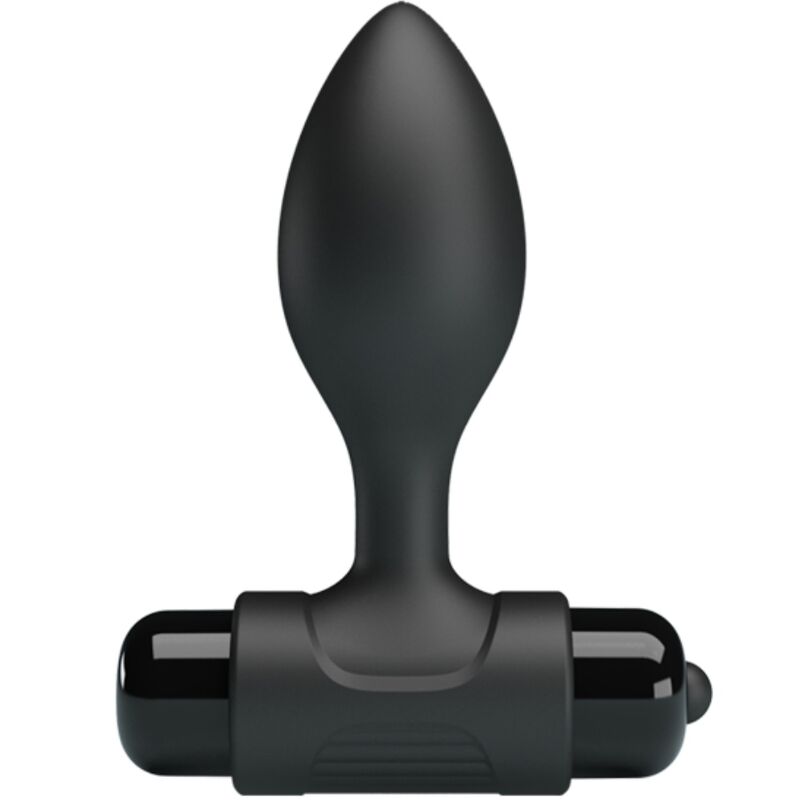PRETTY LOVE - VIBRA BUTT PLUG ANAL 10 VIBRACIONES NEGRO - Imagen 3