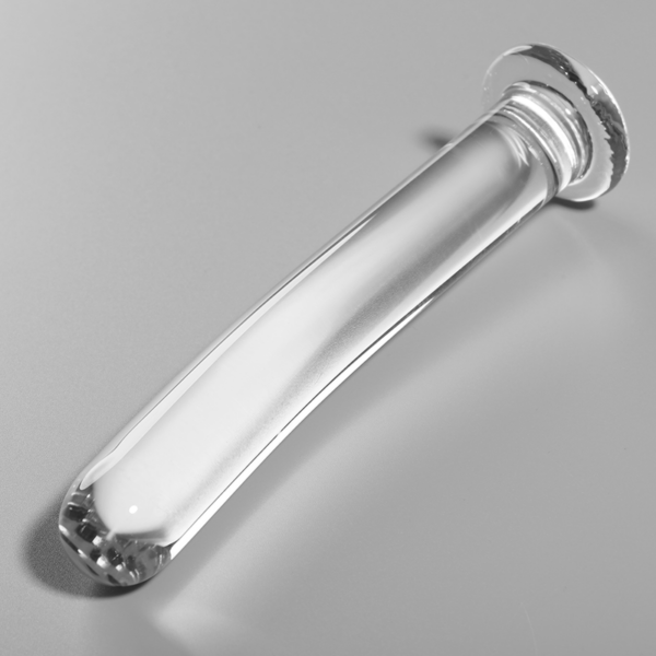 NEBULA SERIES BY IBIZA - MODELO 8 DILDO CRISTAL TRANSPARENTE 14.5 CM -O- 2 CM - TALLA 1, TRANSPARENTE
