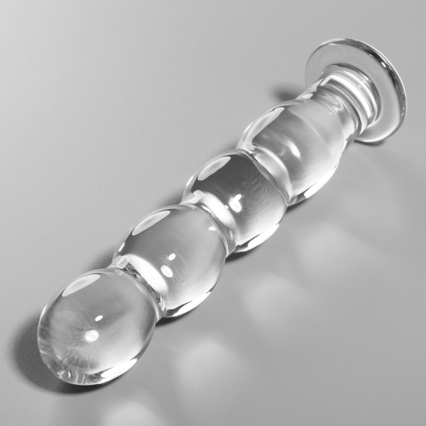 NEBULA SERIES BY IBIZA - MODELO 10 DILDO CRISTAL TRANSPARENTE 16.5 CM -O- 3.5 CM - TALLA 1, TRANSPARENTE