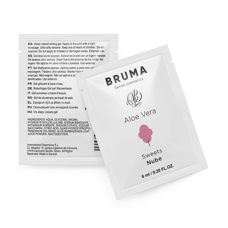 BRUMA - 6 ML GEL DESLIZANTE CON ALOE VERA SABOR A NUBE - Imagen 3