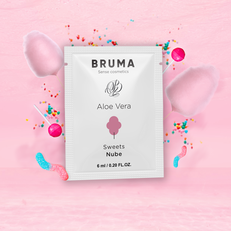 BRUMA - 6 ML GEL DESLIZANTE CON ALOE VERA SABOR A NUBE - Imagen 5