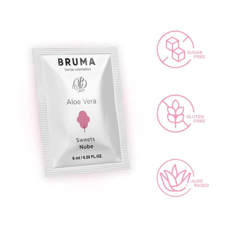BRUMA - 6 ML GEL DESLIZANTE CON ALOE VERA SABOR A NUBE - Imagen 6