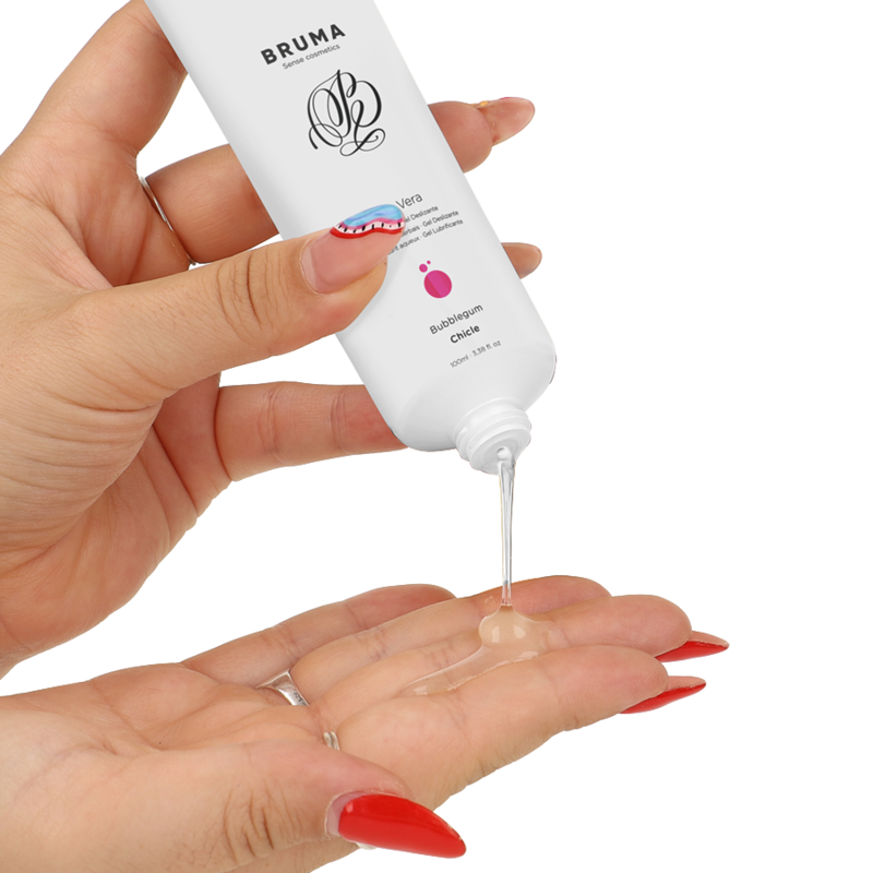 BRUMA - GEL DESLIZANTE CON ALOE VERA SABOR A CHICLE 100 ML - Imagen 5