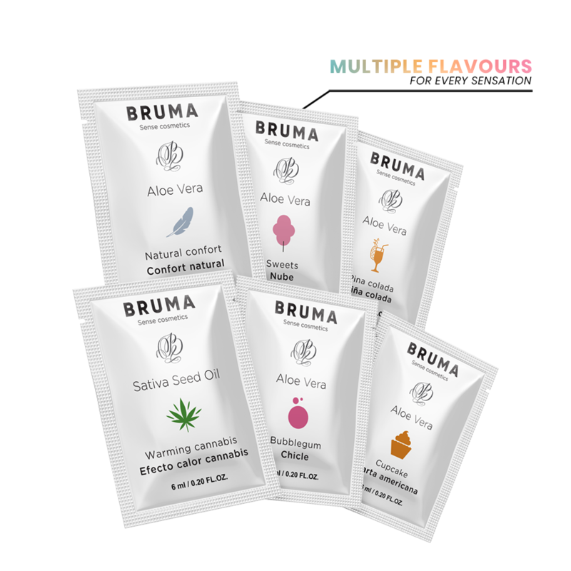 BRUMA - 6 ML GEL DESLIZANTE CON ALOE VERA SABOR A NUBE - Imagen 8